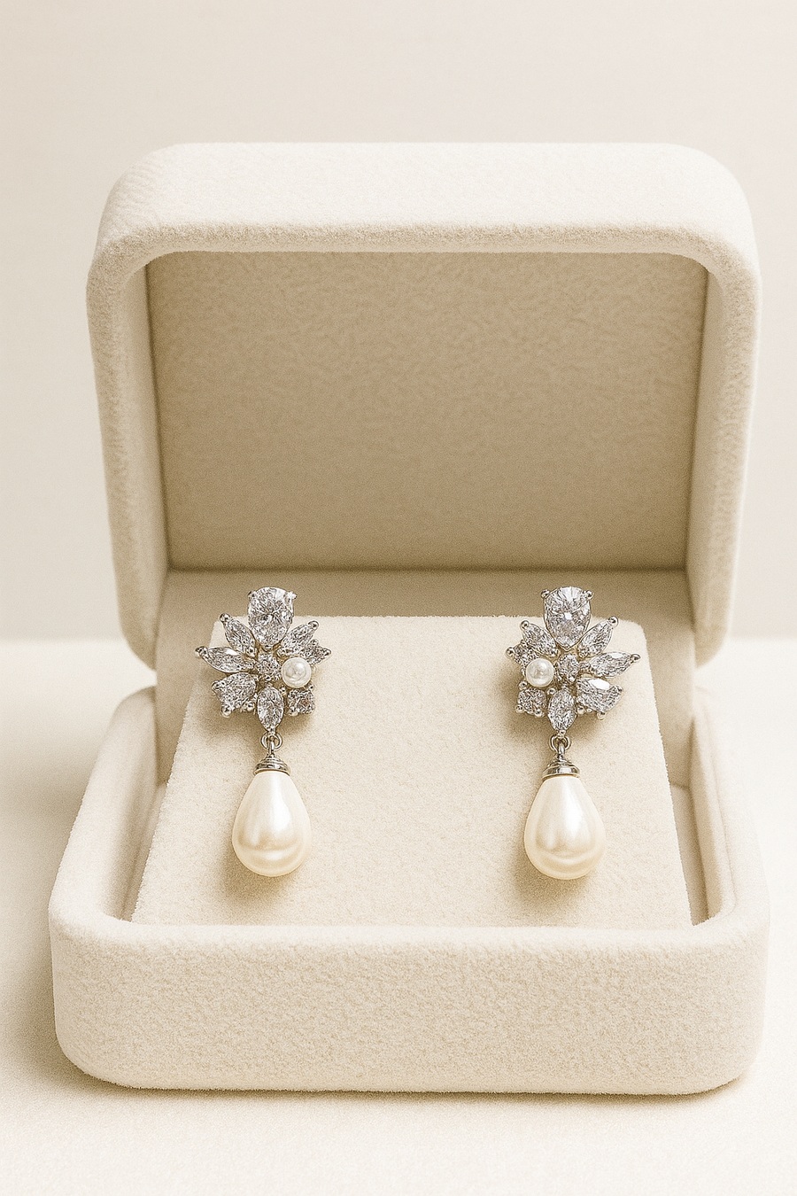 Bridal earrings - Style Beau
