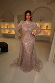 Evening Dress Eclair - Pink - LâNUIT COUTURE (Back in stock!)