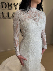 Sale bruidsjurk - Esra Col trompet