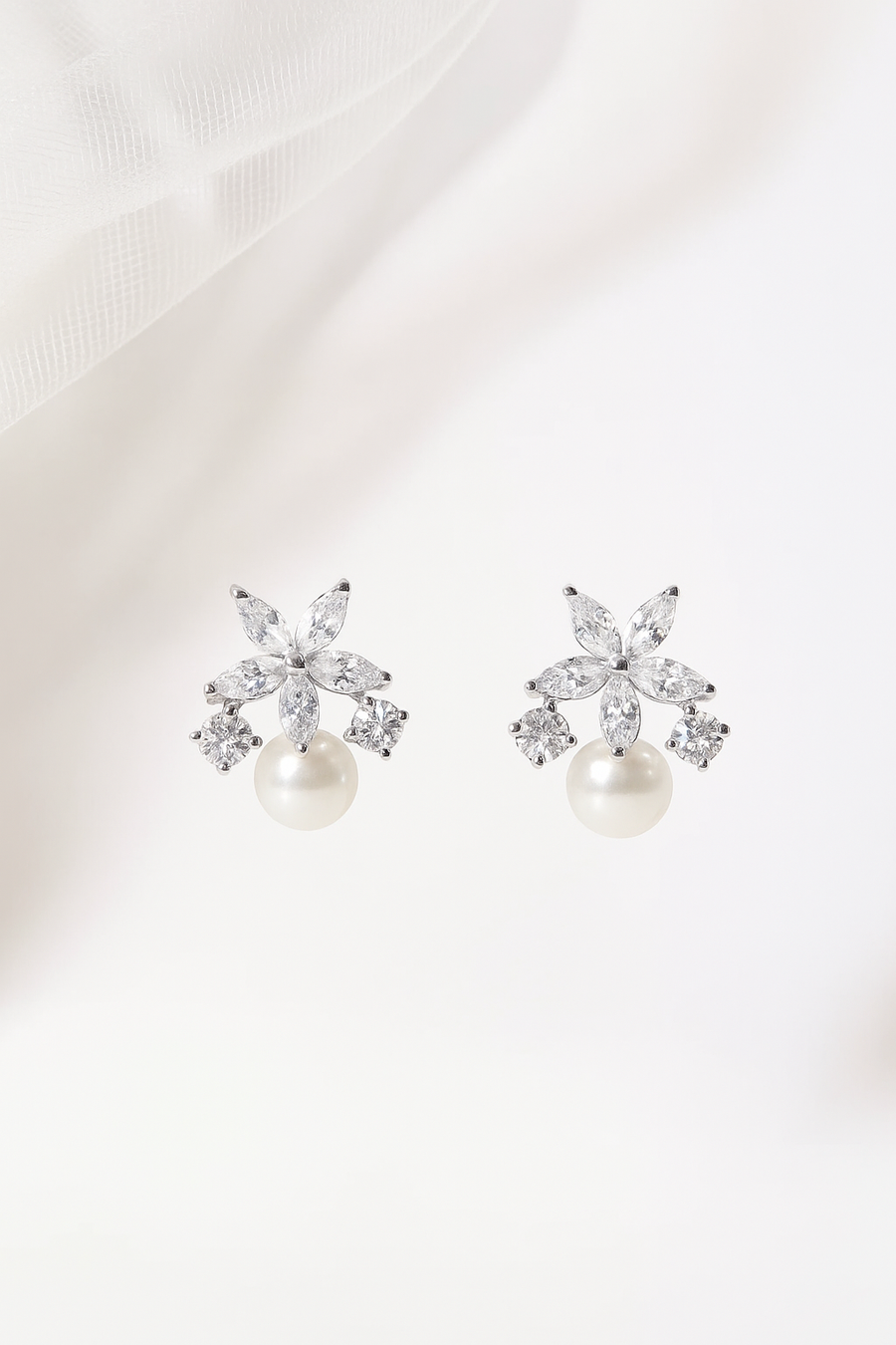 Bridal earrings - Style Hazal