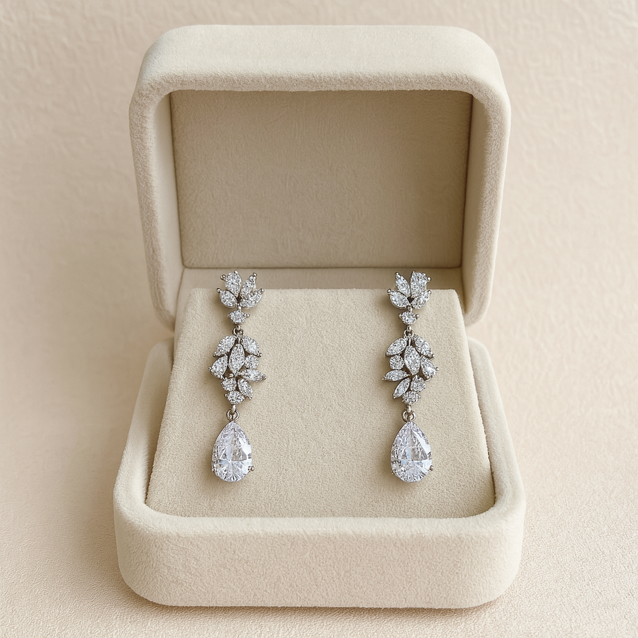 Bridal earrings - Style Olivia