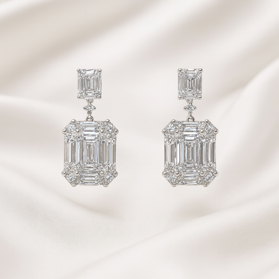 Bridal earrings - Style Layla