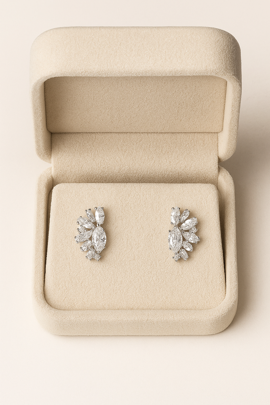 Bridal earrings - Style Catherina