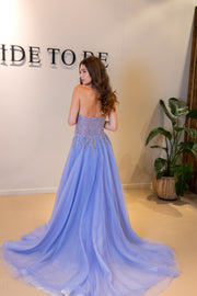 Evening dress MIA - Lilac -  LâNUIT COUTURE