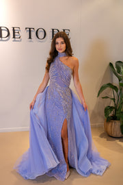 Evening dress MIA - Lilac -  LâNUIT COUTURE