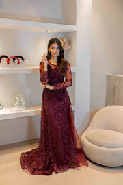 Robe de soirée Rose - LâNUIT COUTURE