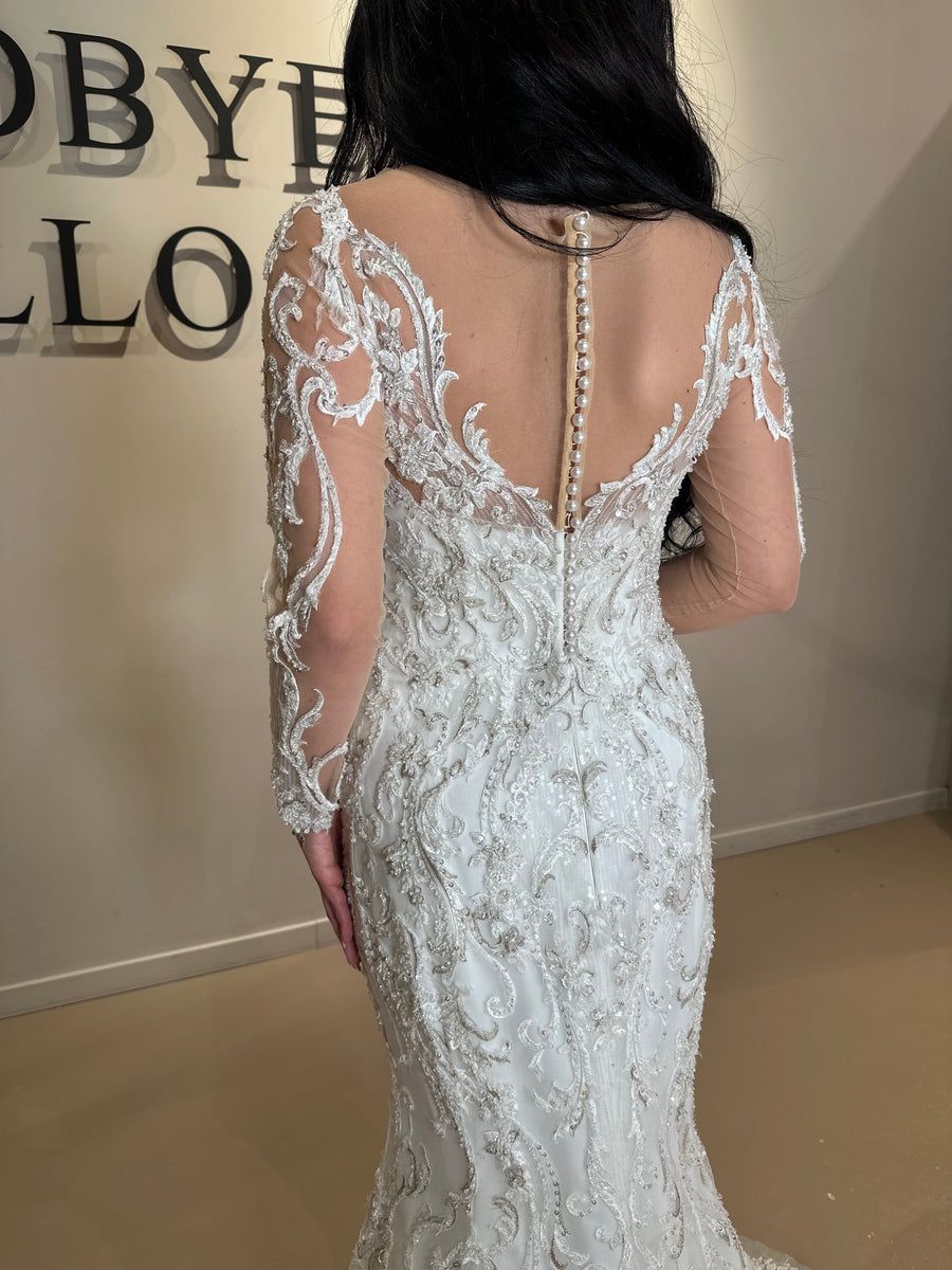 Sale bruidsjurk - Laurencia trompet