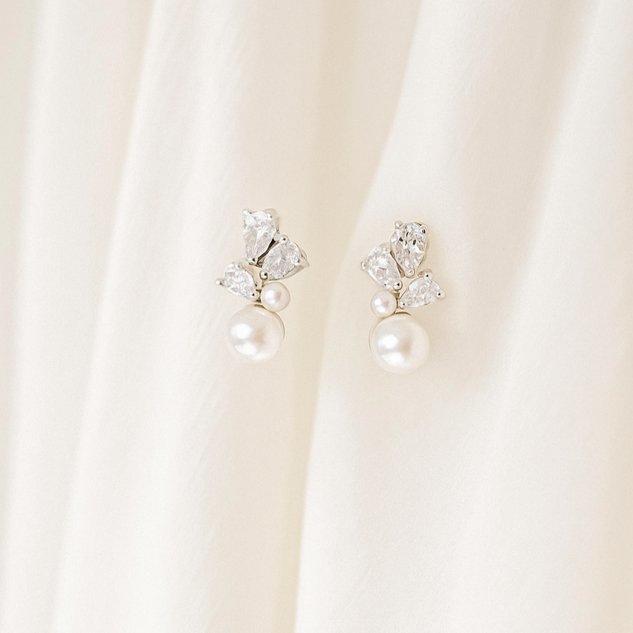 Bridal earrings - Style Hailey