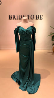 Evening dress Valerie Green - LâNUIT COUTURE