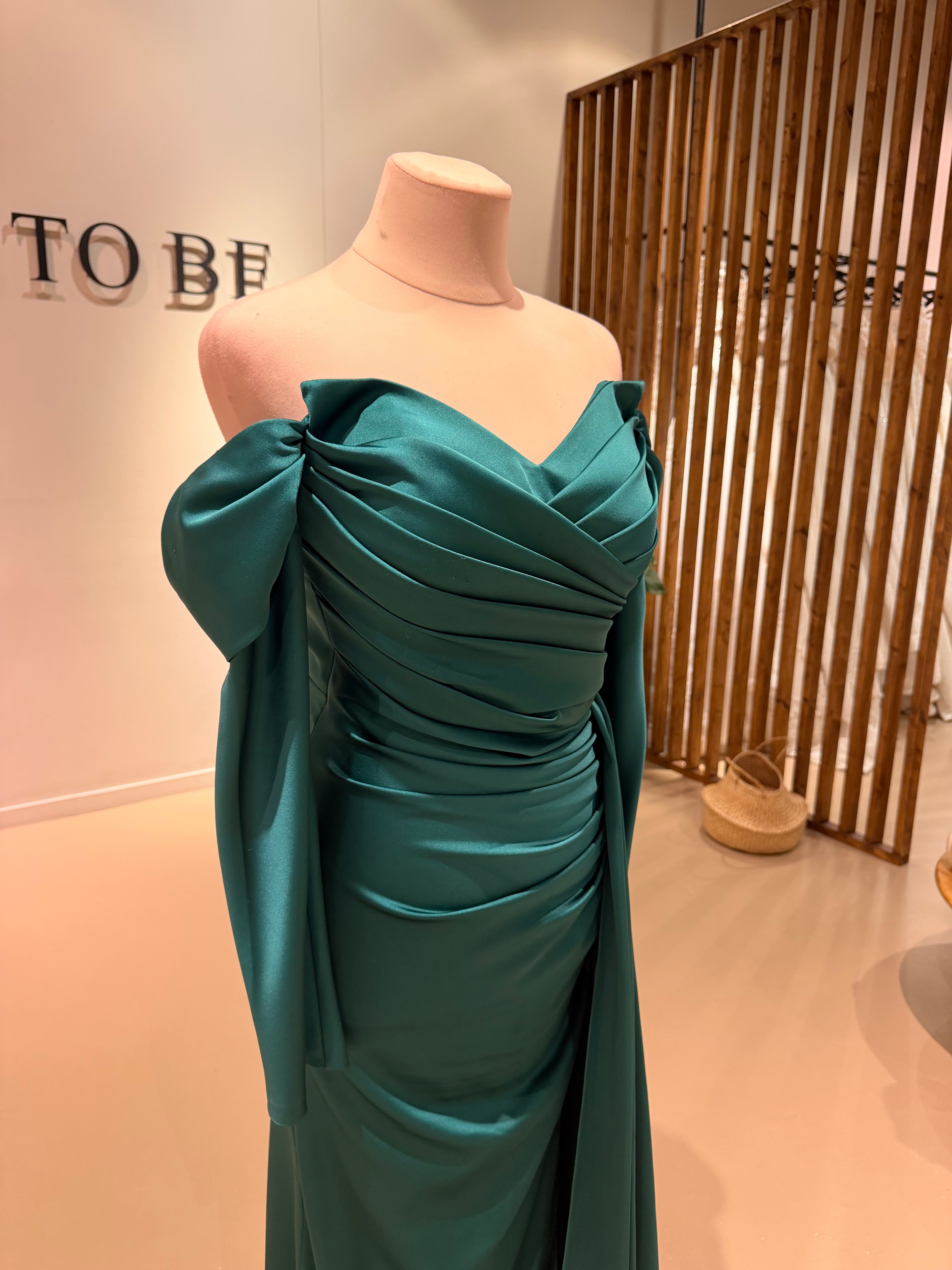 Evening dress Valerie Green - LâNUIT COUTURE