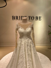 Sale bruidsjurk - Ella A-lijn