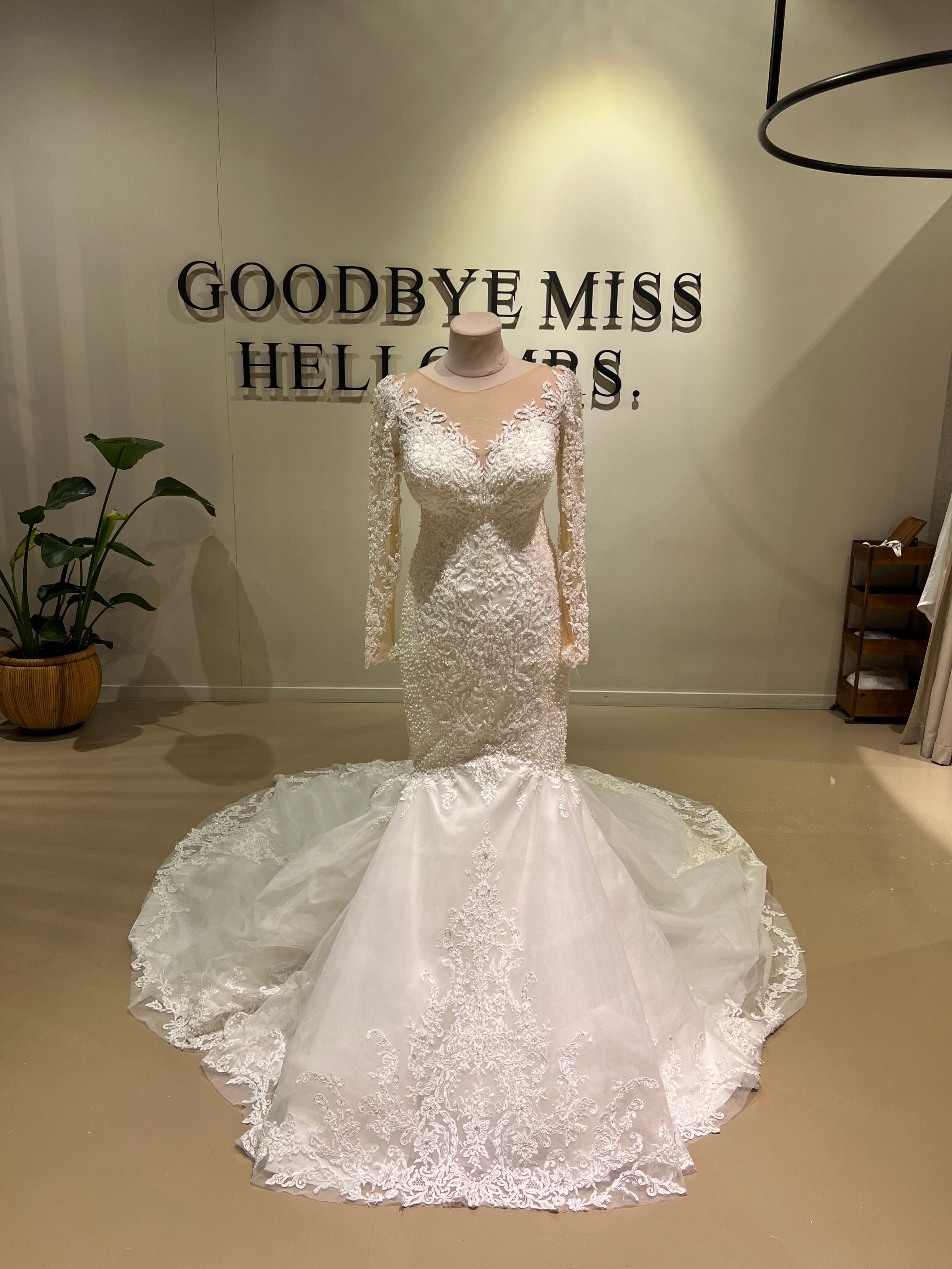 Sale bruidsjurk - Nerina mermaid