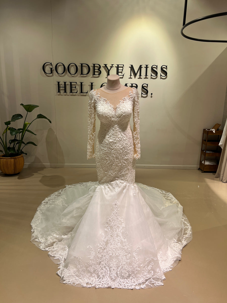 Sale bruidsjurk - Nerina mermaid