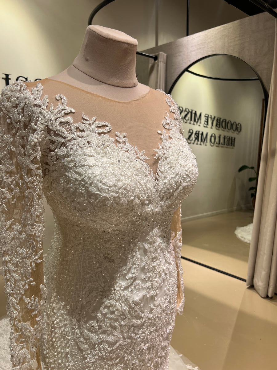 Sale bruidsjurk - Nerina mermaid