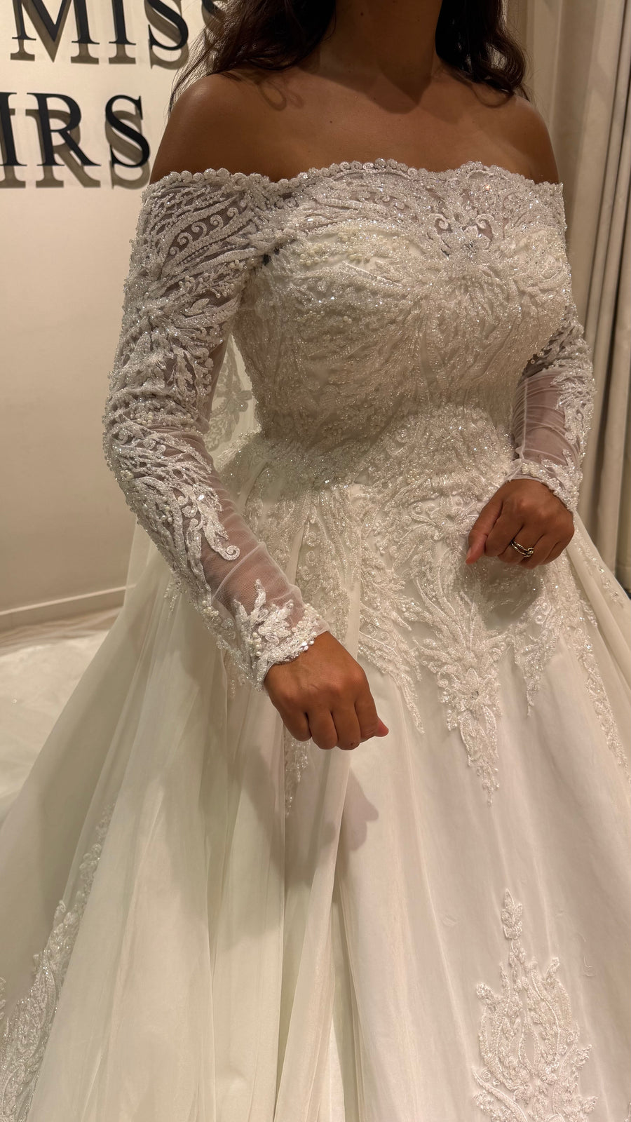 Sale Bruidsjurk - Amal Lace