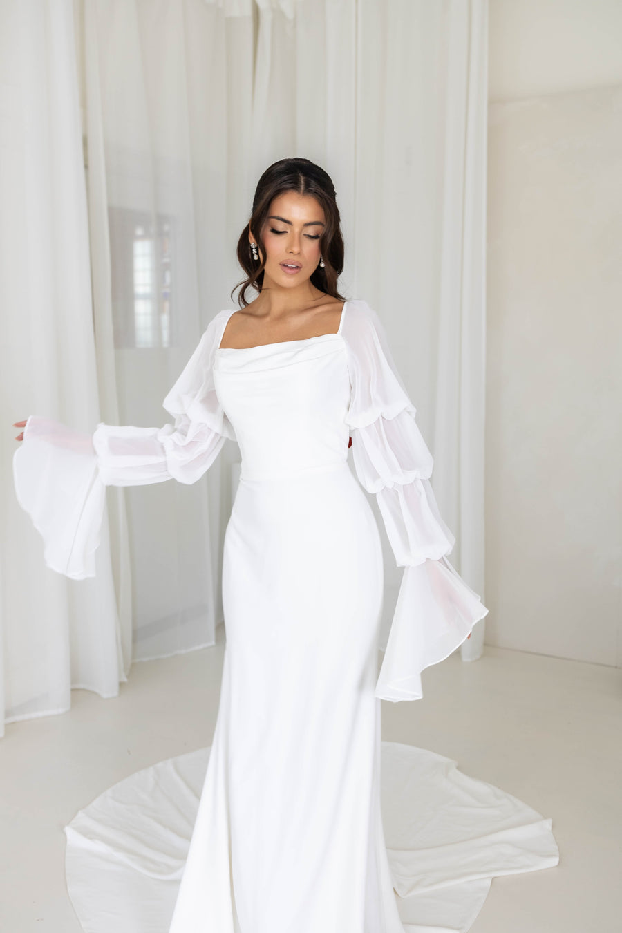 Wedding dress Seda- Collection La Mairie