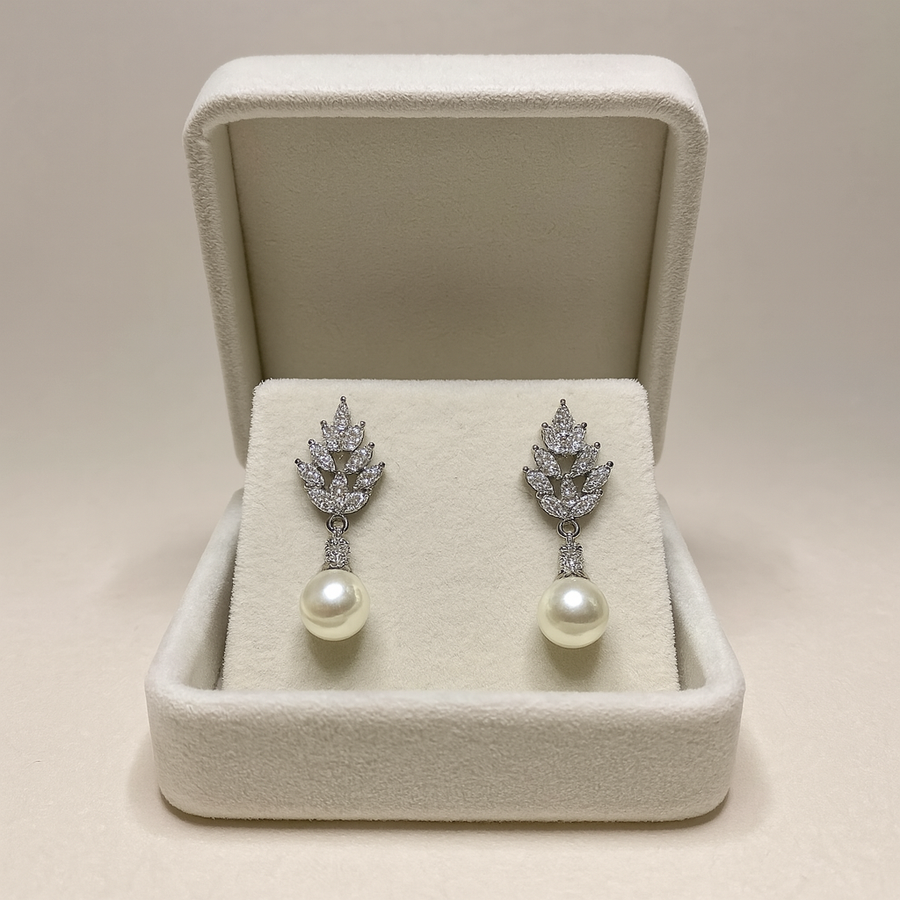Bridal earrings - Style Nisa