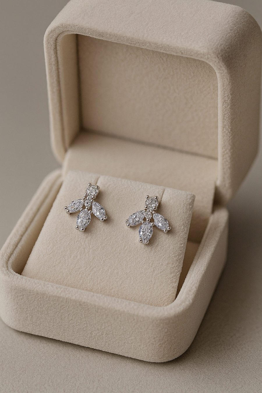 Bridal earrings - Style Emely