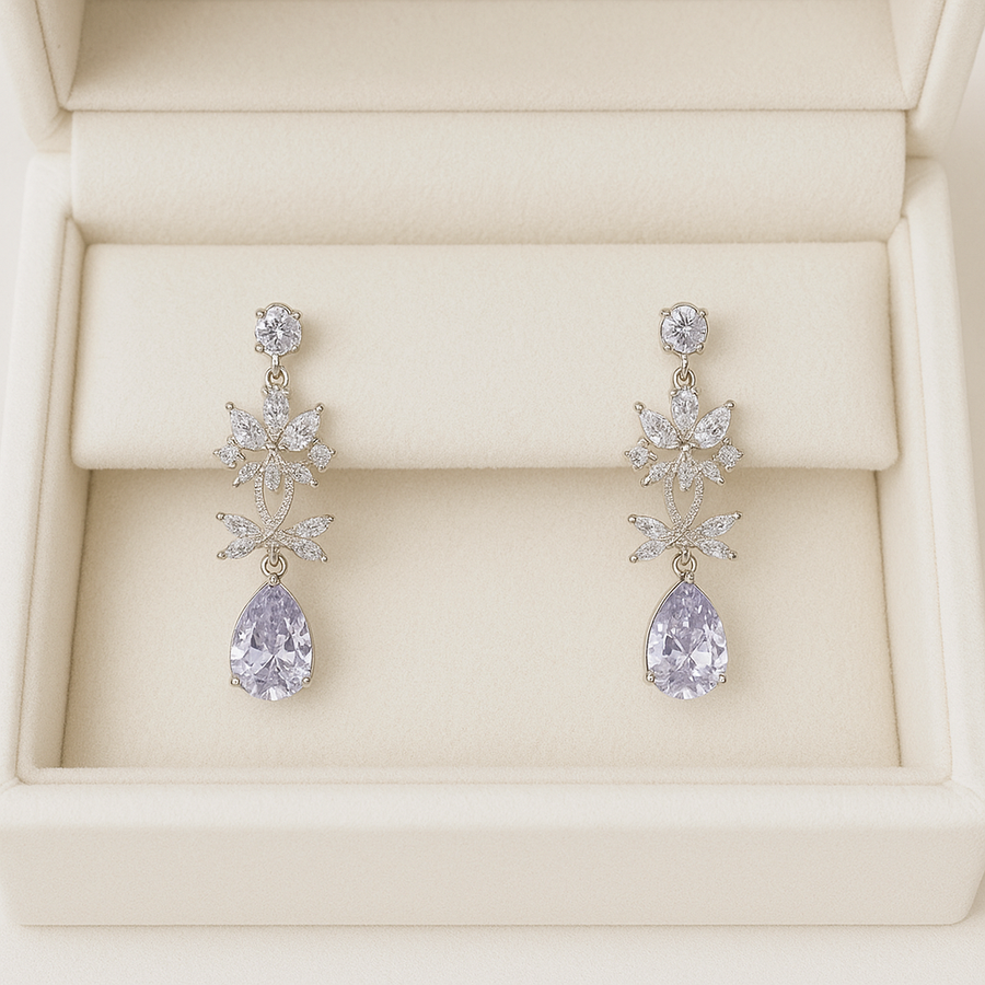 Bridal earrings - Style Alexia