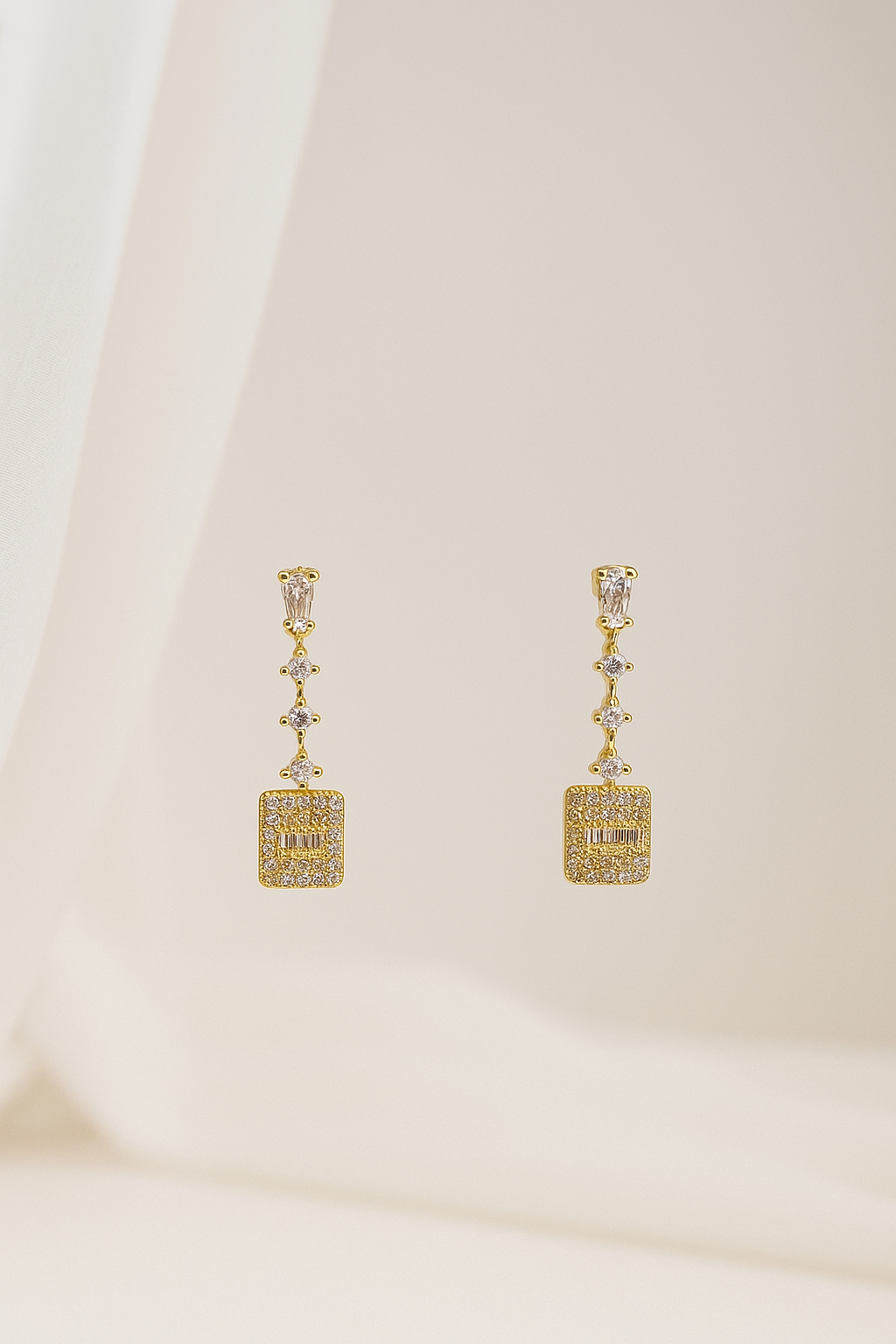 Bridal earrings - Style Fiona