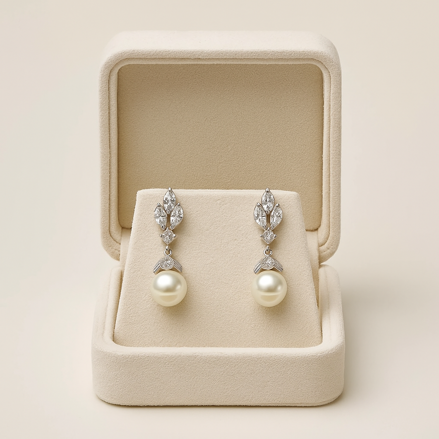Bridal earrings - Style Daisy