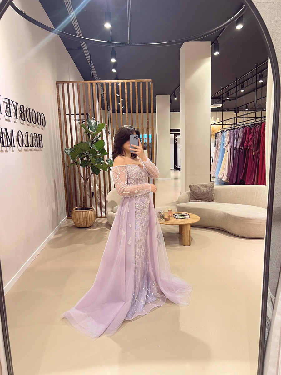 Dress Stormi - Lilac - LâNUIT collection