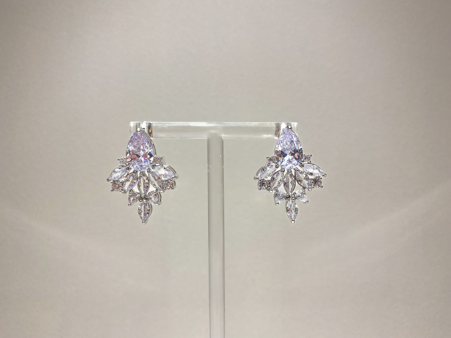 Bridal earrings- Style Eliana