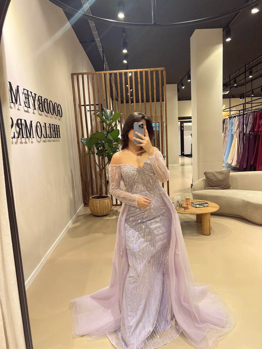 Dress Stormi - Lilac - LâNUIT collection