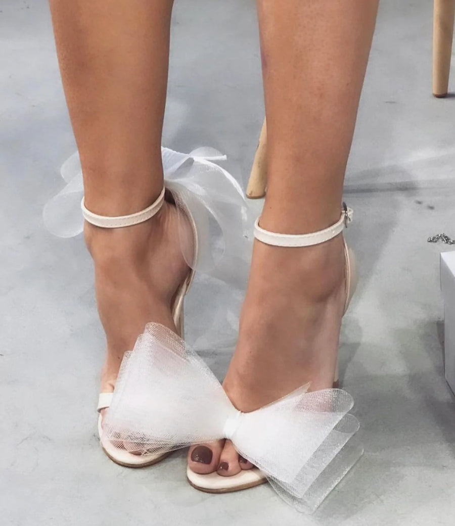 Bridal Shoes - Style Bow Heels