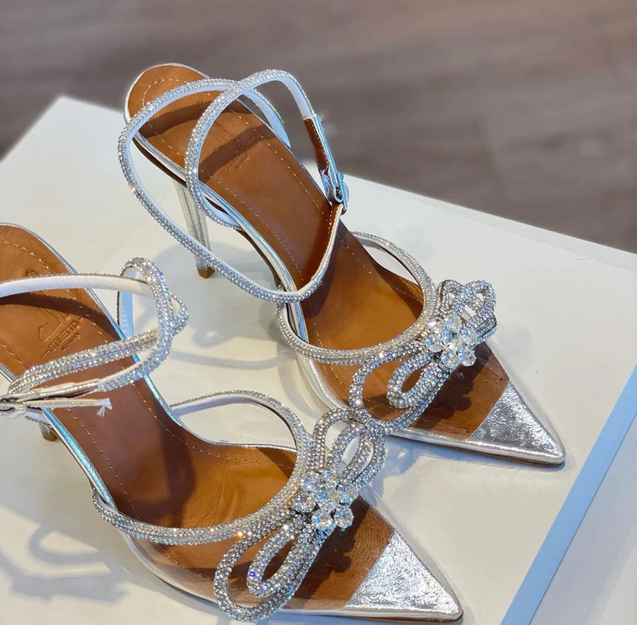 Bridal shoes - Style Selma (silver)