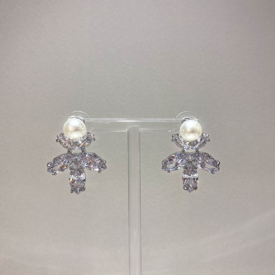 Bridal earrings - Style Veronique