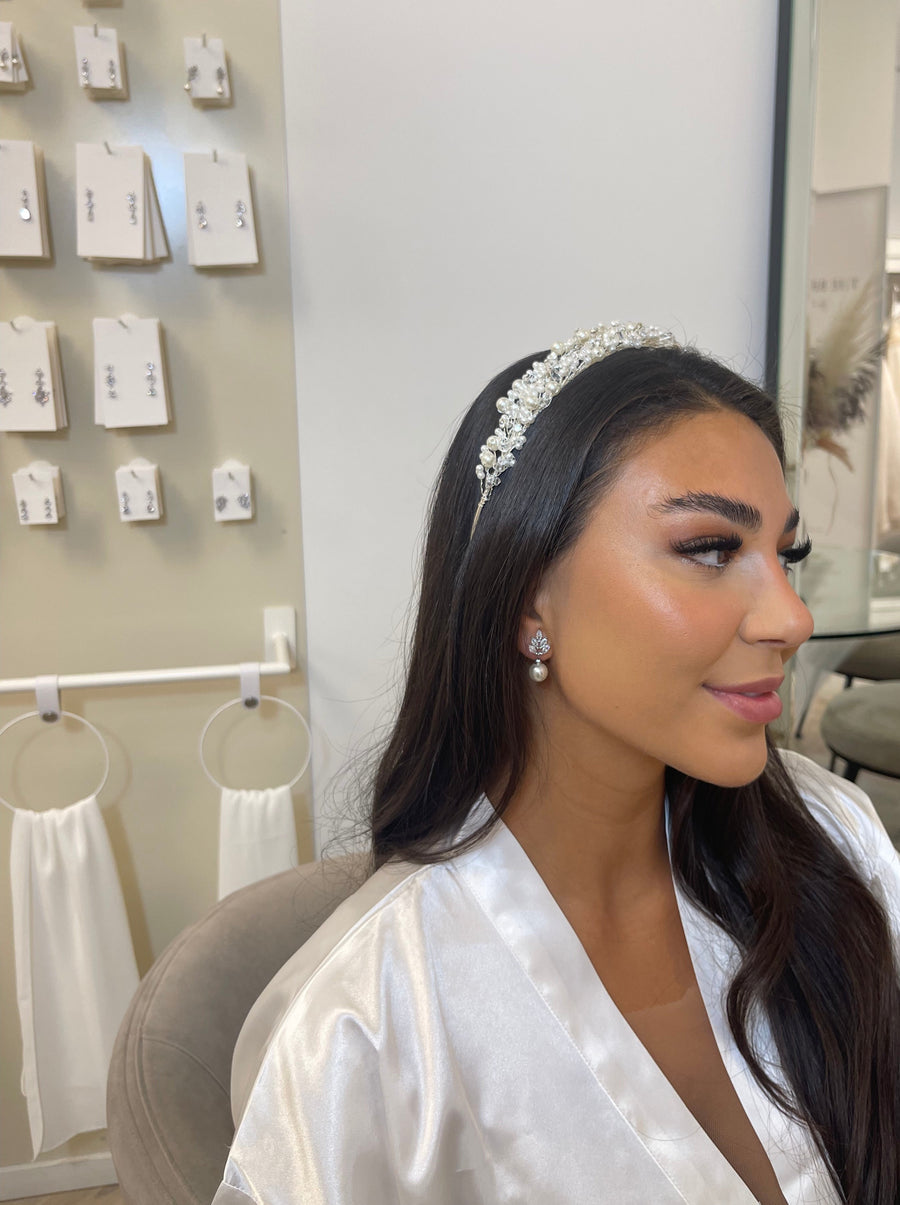 Arashigaoka Warmte Noord Amerika Haarband - Style Eline – The Bridal Room Boutique