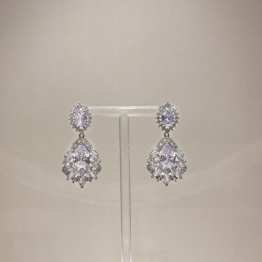 Bridal earrings - Style Liyana