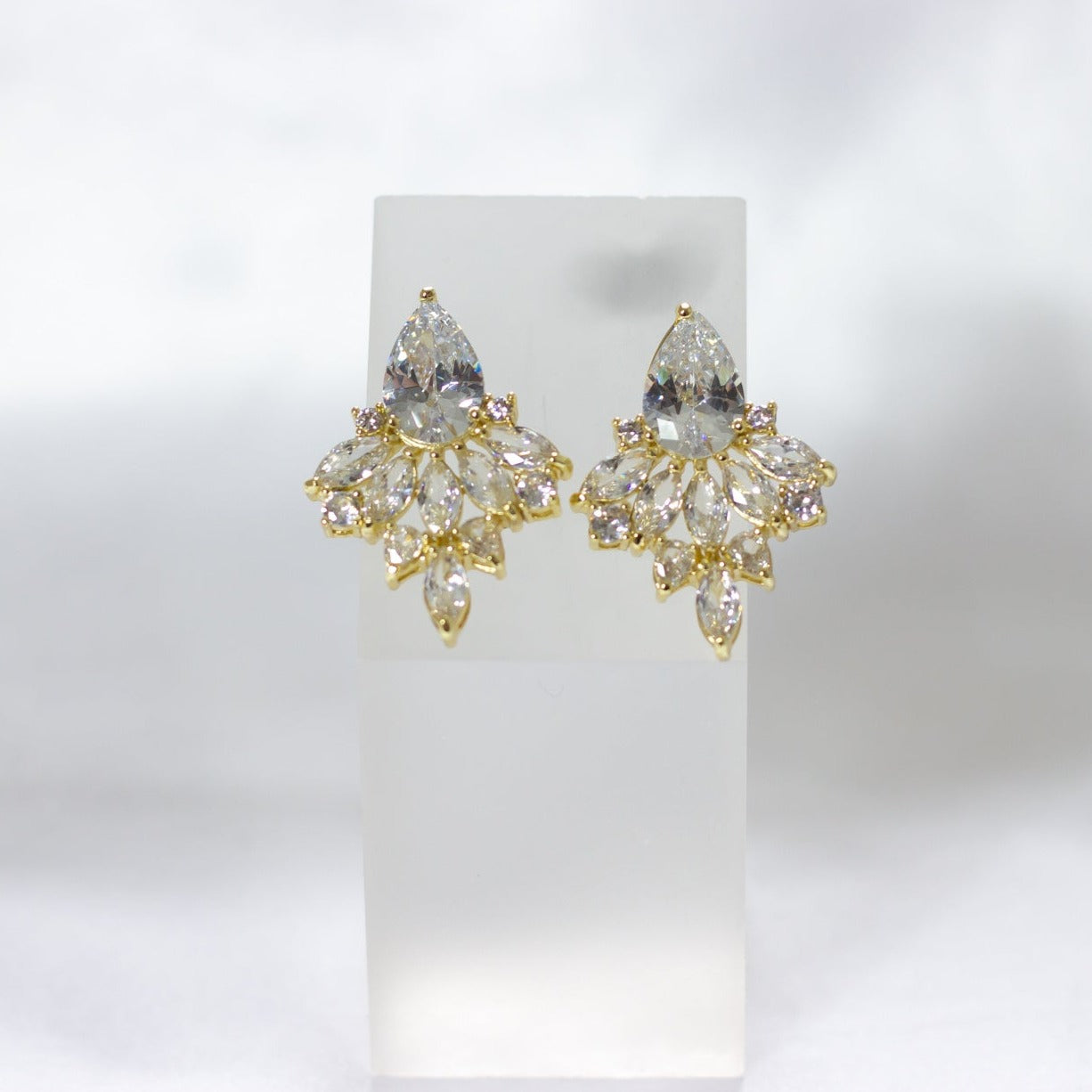 Bridal earrings- Style Eliana
