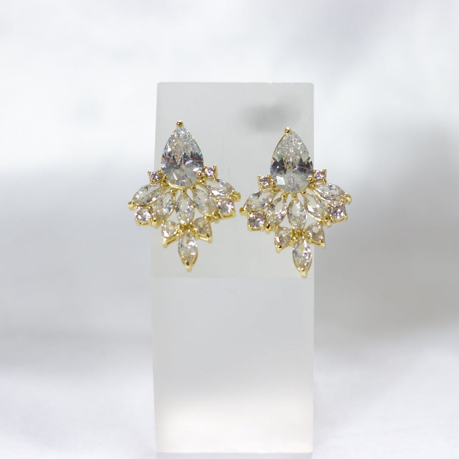 Bridal earrings- Style Eliana