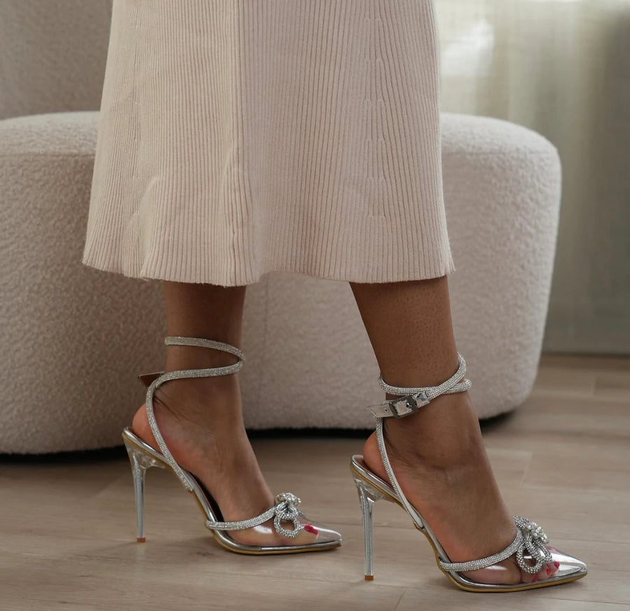Bridal shoes - Style Selma (silver)